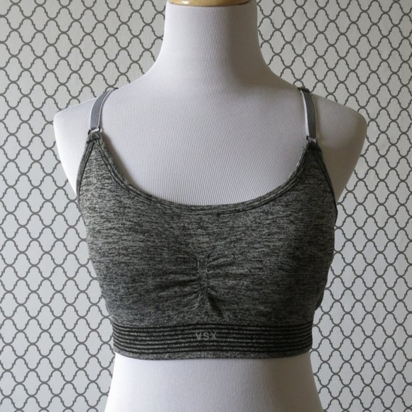 Victoria's Secret VSX Racerback Sport Bra - Size Medium - Picture 2 of 4
